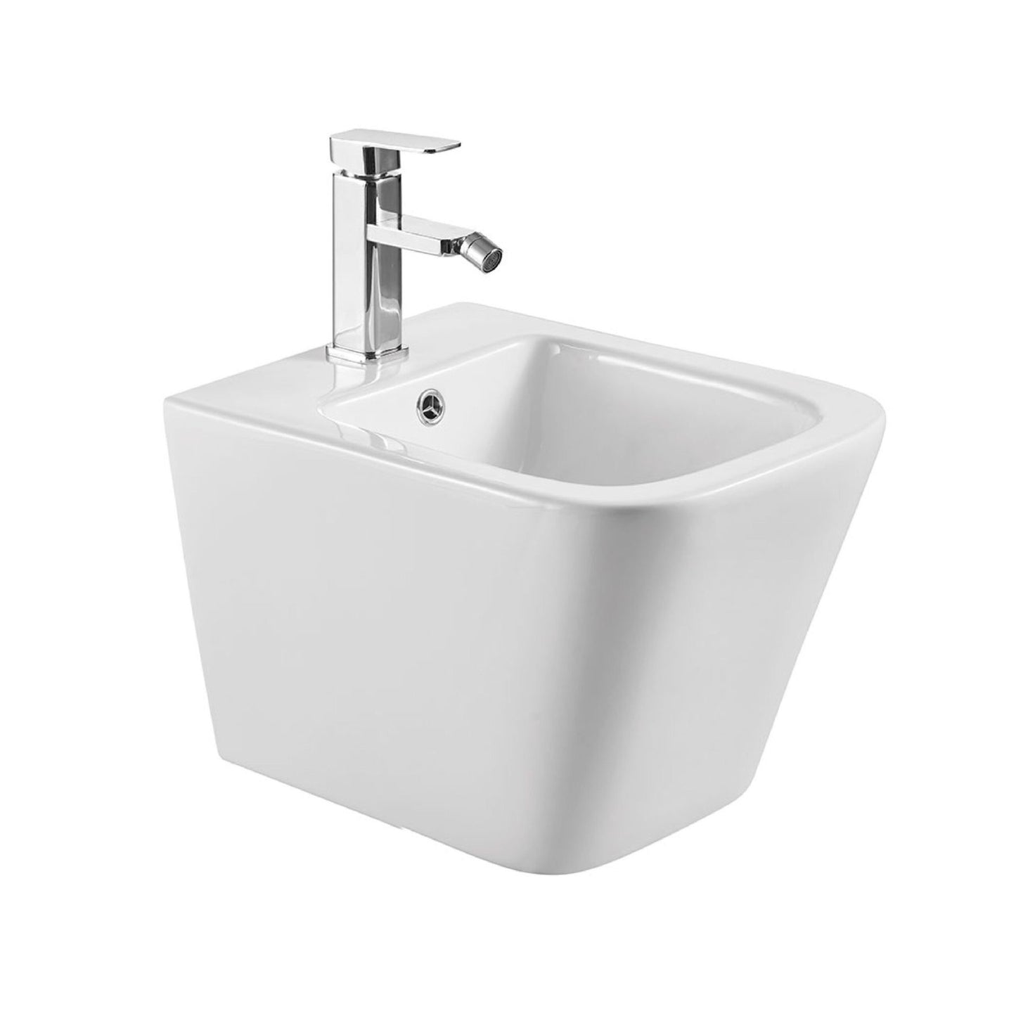 Bidet Sospeso Zaffiro Bianco Lucido - Meda (25548954)