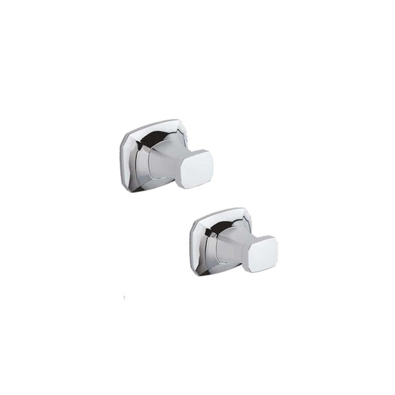 Coppia Appendini Ottone Cromo Aida - Metaform (25550393)