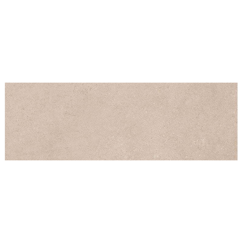 Natural Unrectified Cement Effect Ceramic Wall Tile 25x75 9.5mm Materia Wall Cipria - Herberia