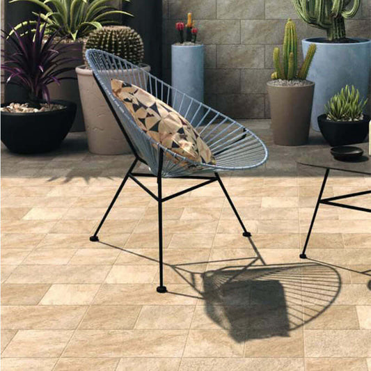 Gres Porcellanato Effetto Pietra Grip 20.1x40.4 Real Stone Gold - Herberia