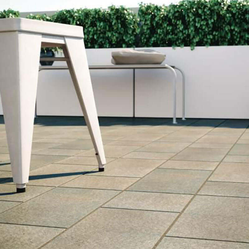 Gres Porcellanato Effetto Pietra Grip 20.1x20.1 Real Stone Silver - Herberia
