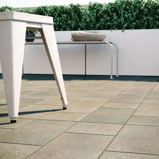 Gres Porcellanato Effetto Pietra Grip 20.1x20.1 Real Stone Silver - Herberia