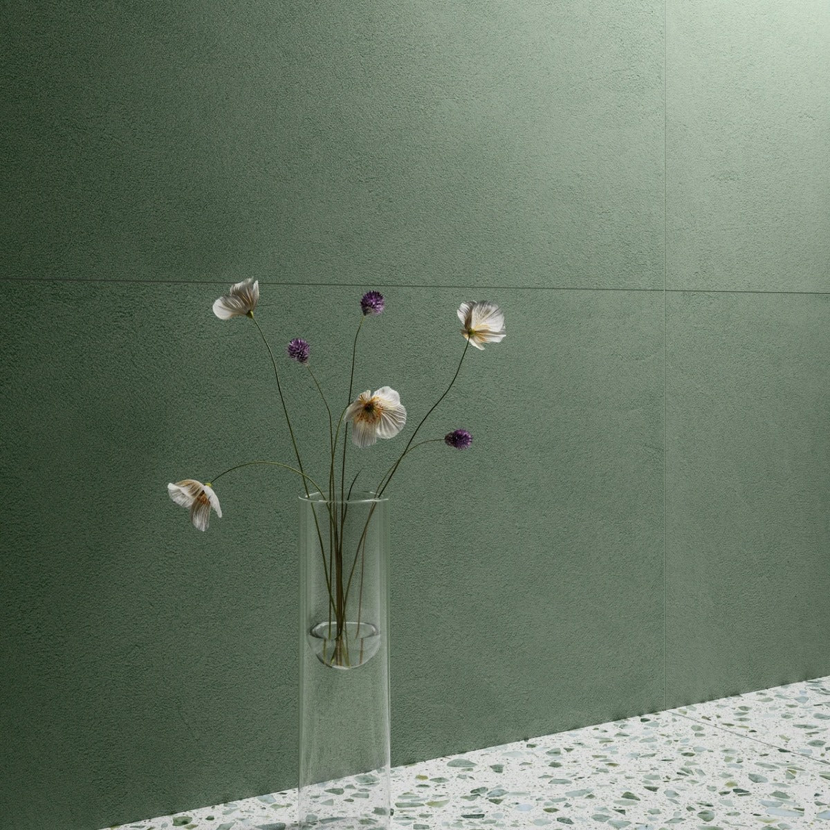Gres Porcellanato Rettificato Naturale Effetto Graniglia 60X120 - Iro Agave