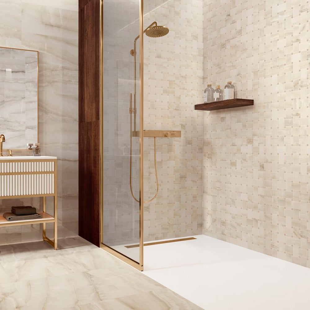 Gres Porcellanato Rettificato Kry Effetto Marmo 30X60 - Akoya Ivory