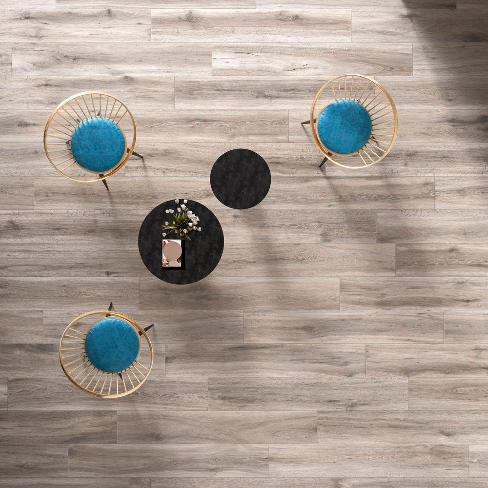 Gres Porcellanato Rettificato Naturale Effetto Legno 20X120 - Barkwood Ash