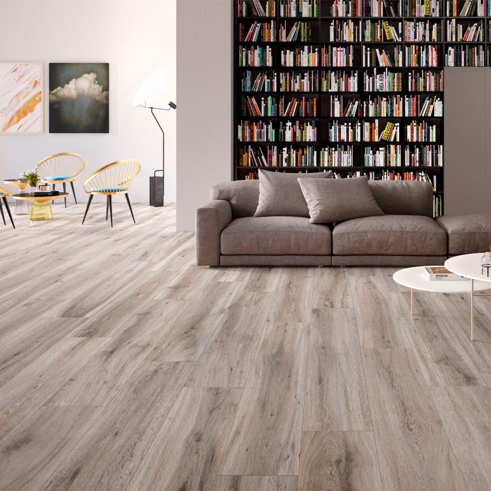 Gres Porcellanato Rettificato Naturale Effetto Legno 20X120 - Barkwood Ash