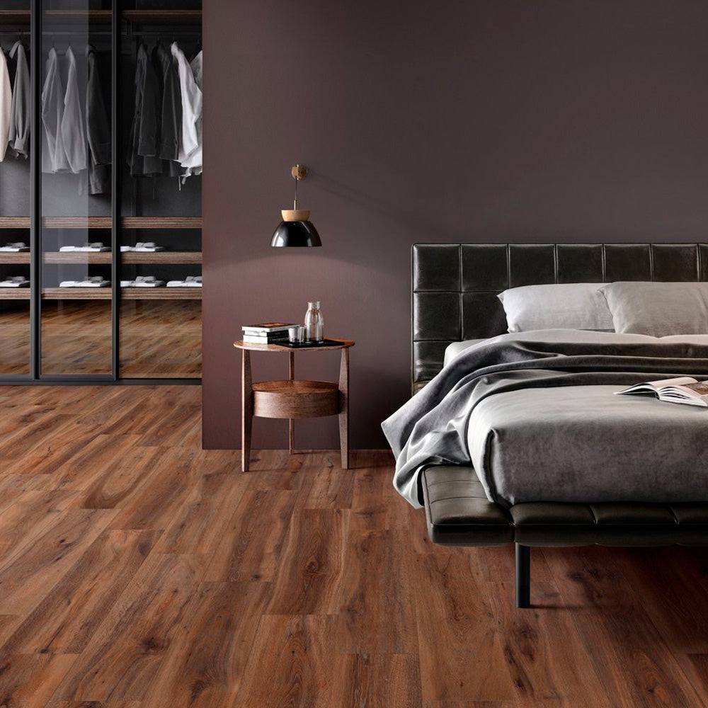 Gres Porcellanato Rettificato Naturale Effetto Legno 20X120 - Barkwood Cherry