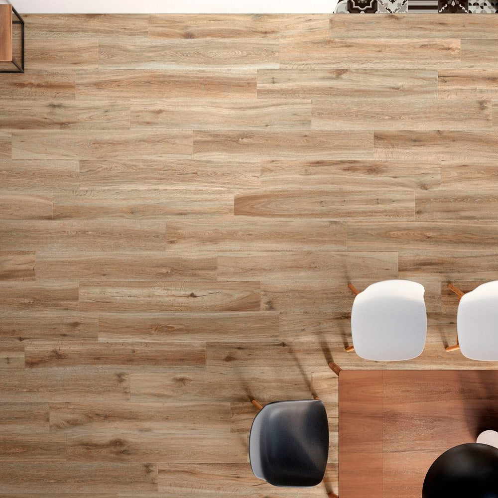 Gres Porcellanato Rettificato Naturale Effetto Legno 20X120 - Barkwood Natural