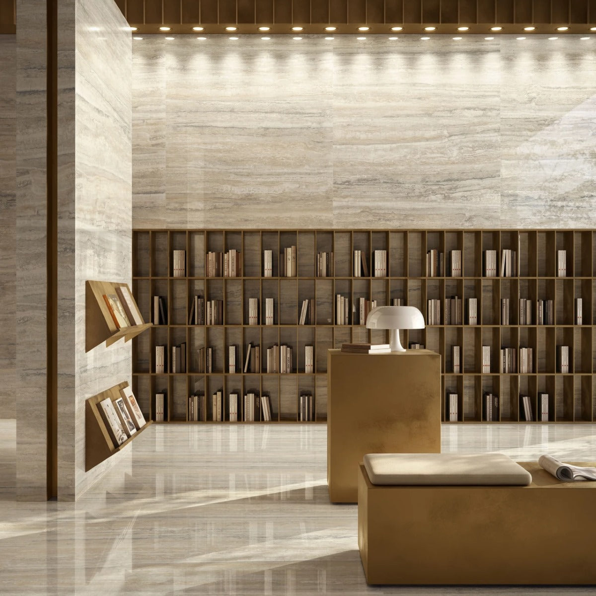 Gres Porcellanato Rettificato Kry Effetto Marmo 30X60 - Invictus Beige