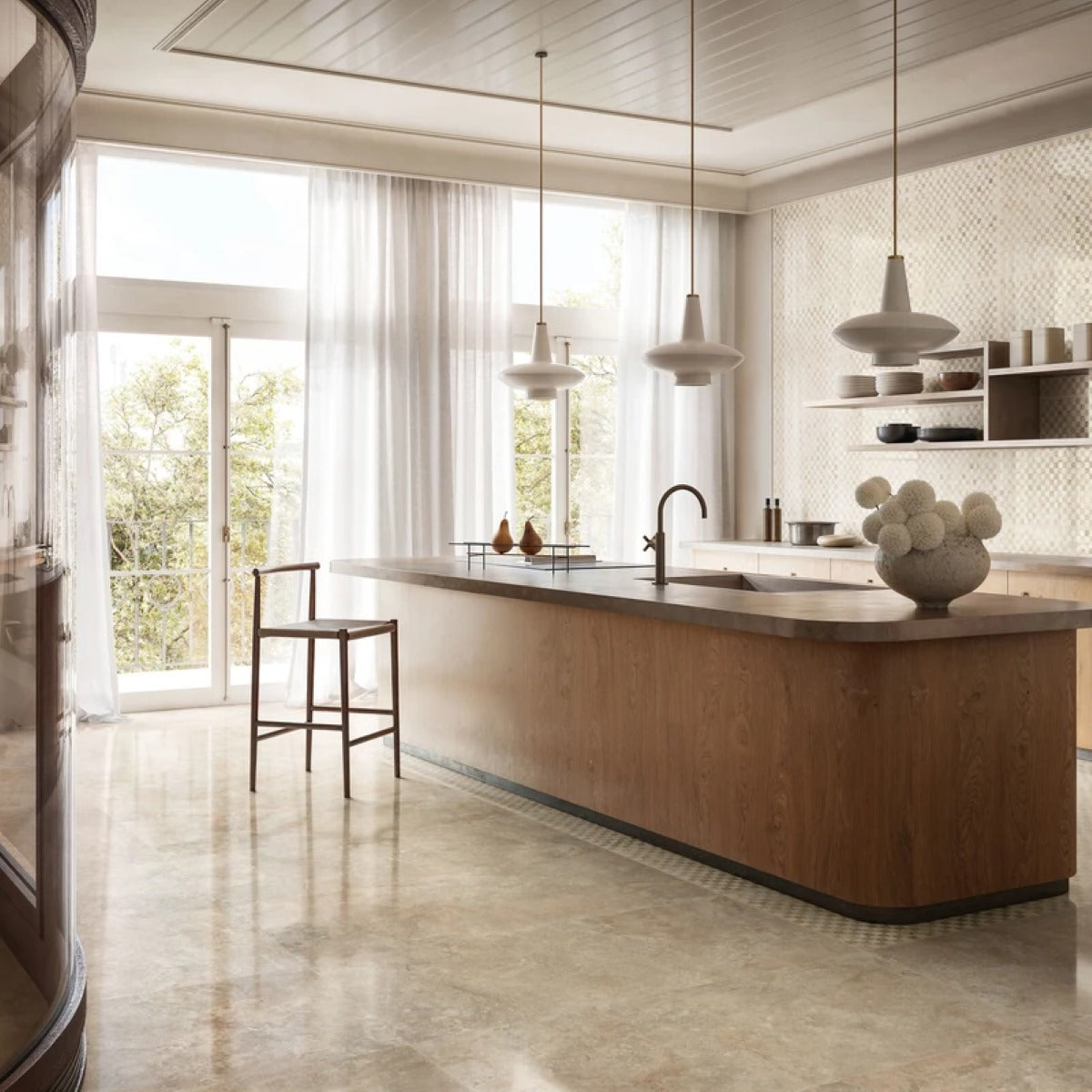 Gres Porcellanato Rettificato Kry Effetto Marmo 30X60 - Invictus cross Beige