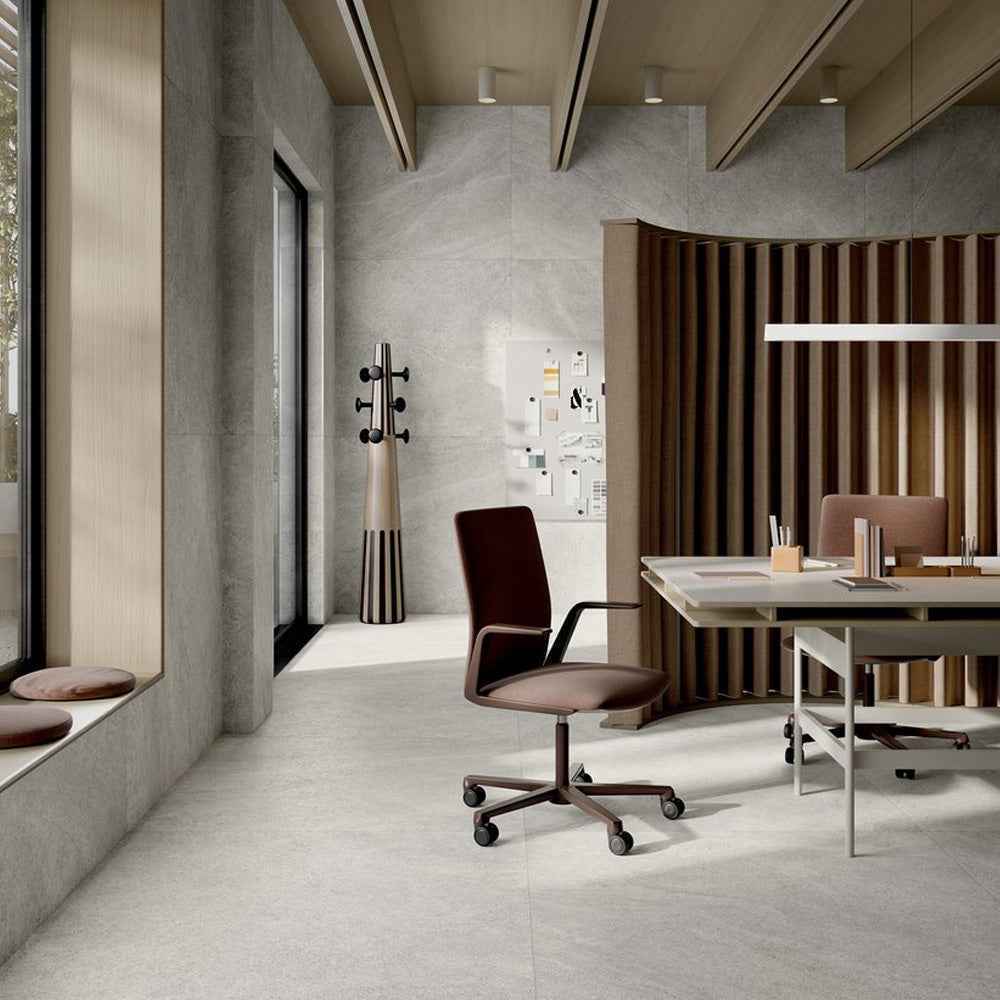 Gres Porcellanato Rettificato Rigato Effetto Pietra 60X120 - Bergstone Light