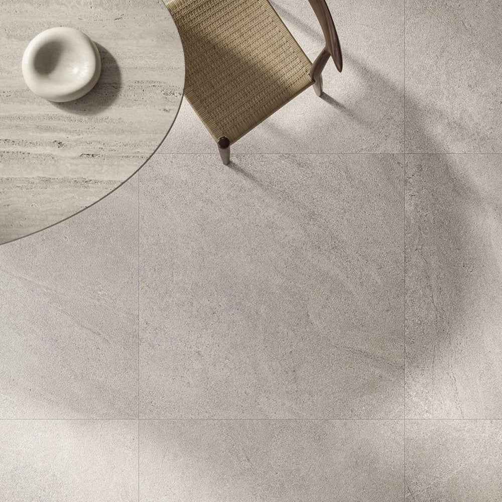 Gres Porcellanato Rettificato Rigato Effetto Pietra 60X120 - Bergstone Pearl