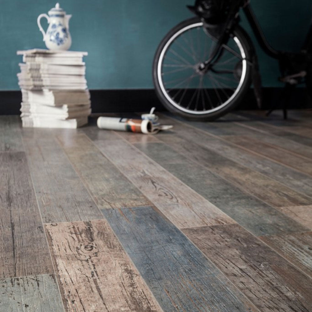 Gres Porcellanato Rettificato Naturale Effetto Legno 15X120 - Blendart Mix