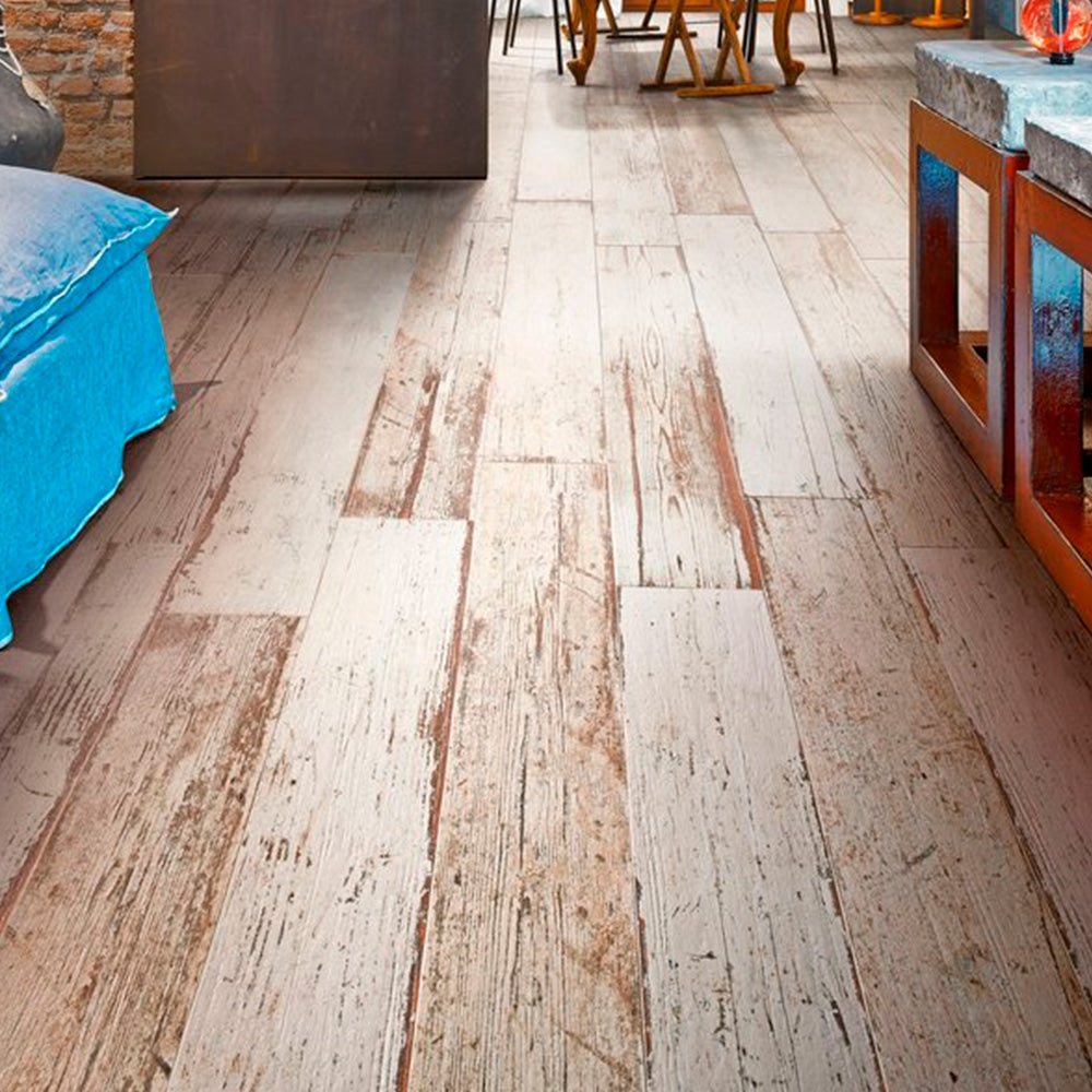 Gres Porcellanato Rettificato Antislip Surface 2.0 Spessorato Effetto Legno 40X120 - Blendart Natural