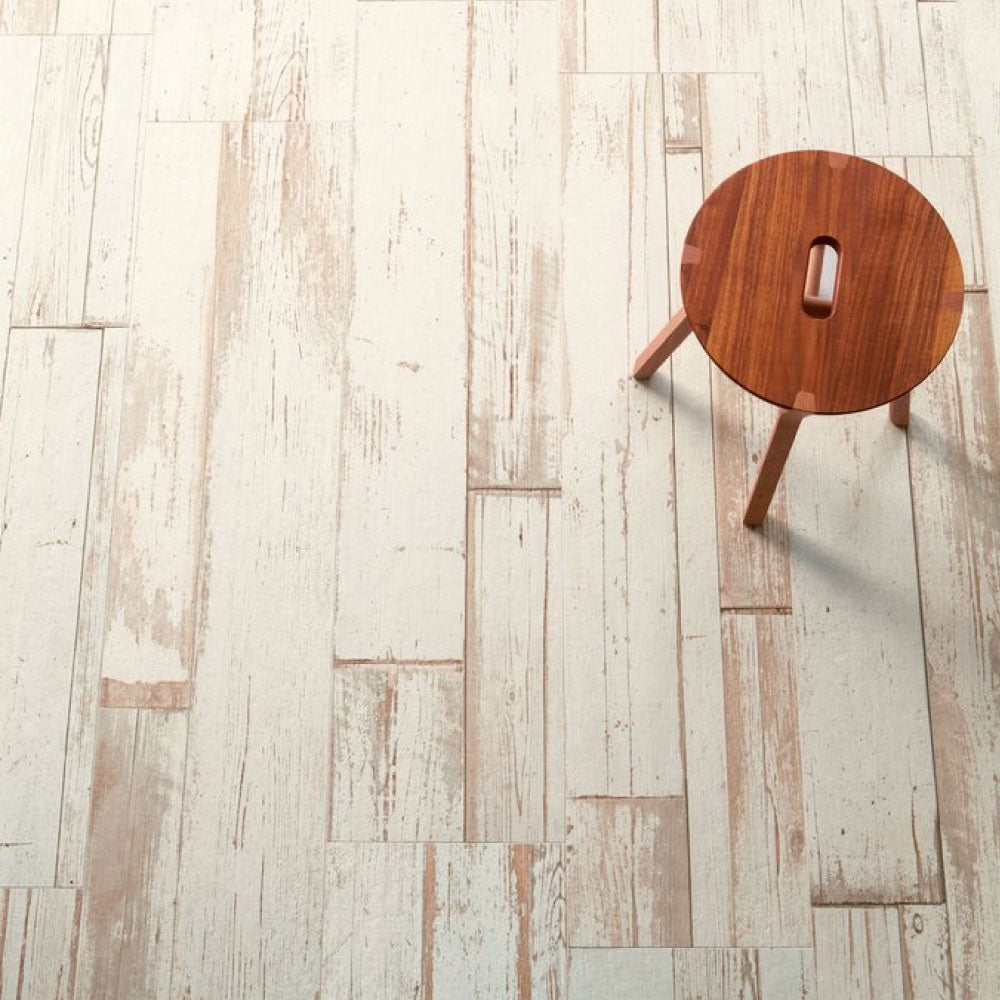 Gres Porcellanato Rettificato Antislip Surface 2.0 Spessorato Effetto Legno 40X120 - Blendart White
