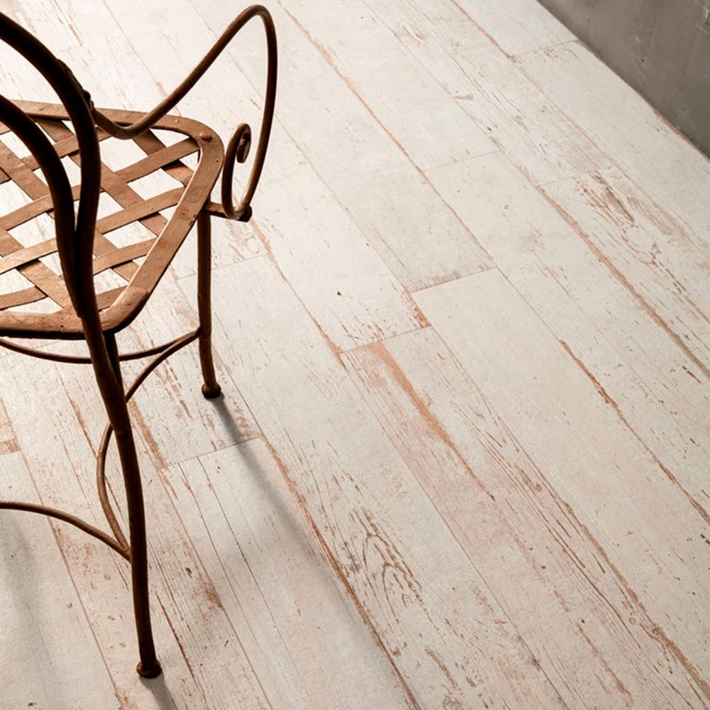 Gres Porcellanato Rettificato Antislip Surface 2.0 Spessorato Effetto Legno 40X120 - Blendart White