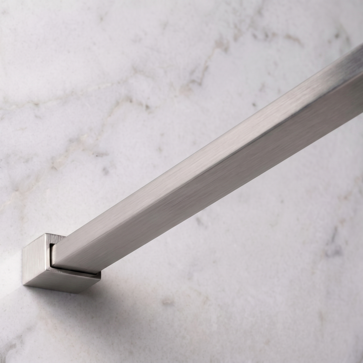 Parete Walk-in 120 cm Vetro Trasparente e Profilo Brush - Escape