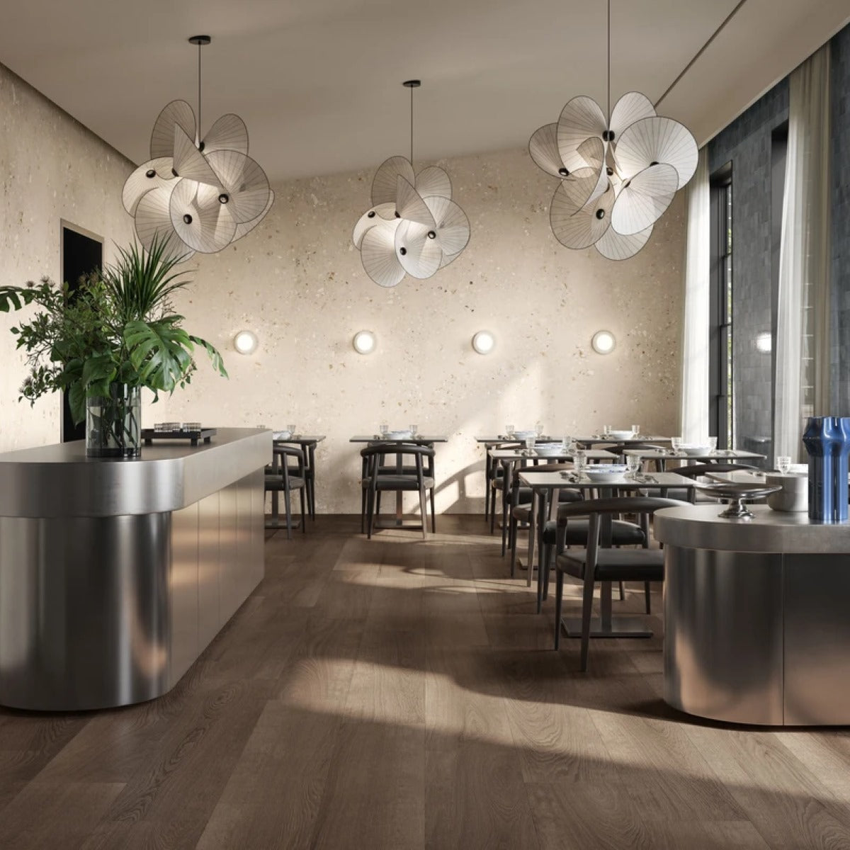 Gres Porcellanato Rettificato Naturale Effetto Legno 30X120 - Gracewood Brown