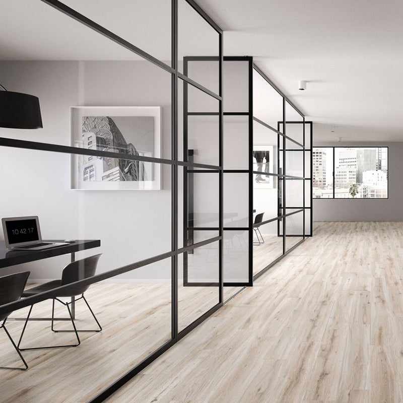 Gres Porcellanato Rettificato Naturale Effetto Legno 20X120 - Barkwood White