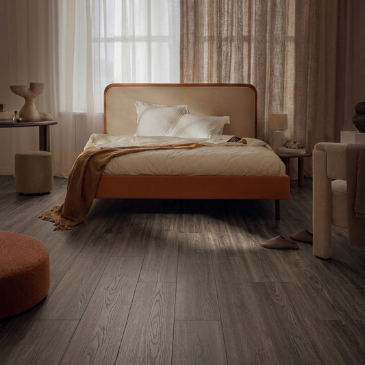 Gres Porcellanato Effetto Legno Naturale 15x90 Brown Land - Supergres