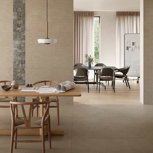 Gres Porcellanato Rettificato Naturale Soft Effetto Tinta Unita 90X90 - Iki Clay