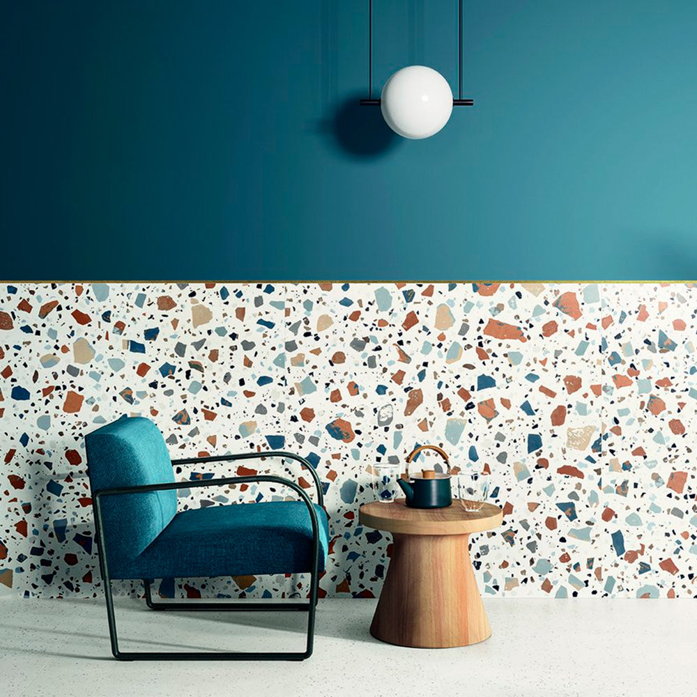 Gres Porcellanato Rettificato Naturale Effetto  120X278 - Extra deconcrete maxi White
