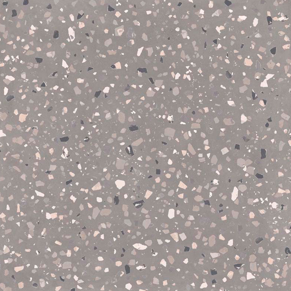 Gres Porcellanato Rettificato Naturale De-Medium Effetto Graniglia 90X90 - Deconcrete Grey