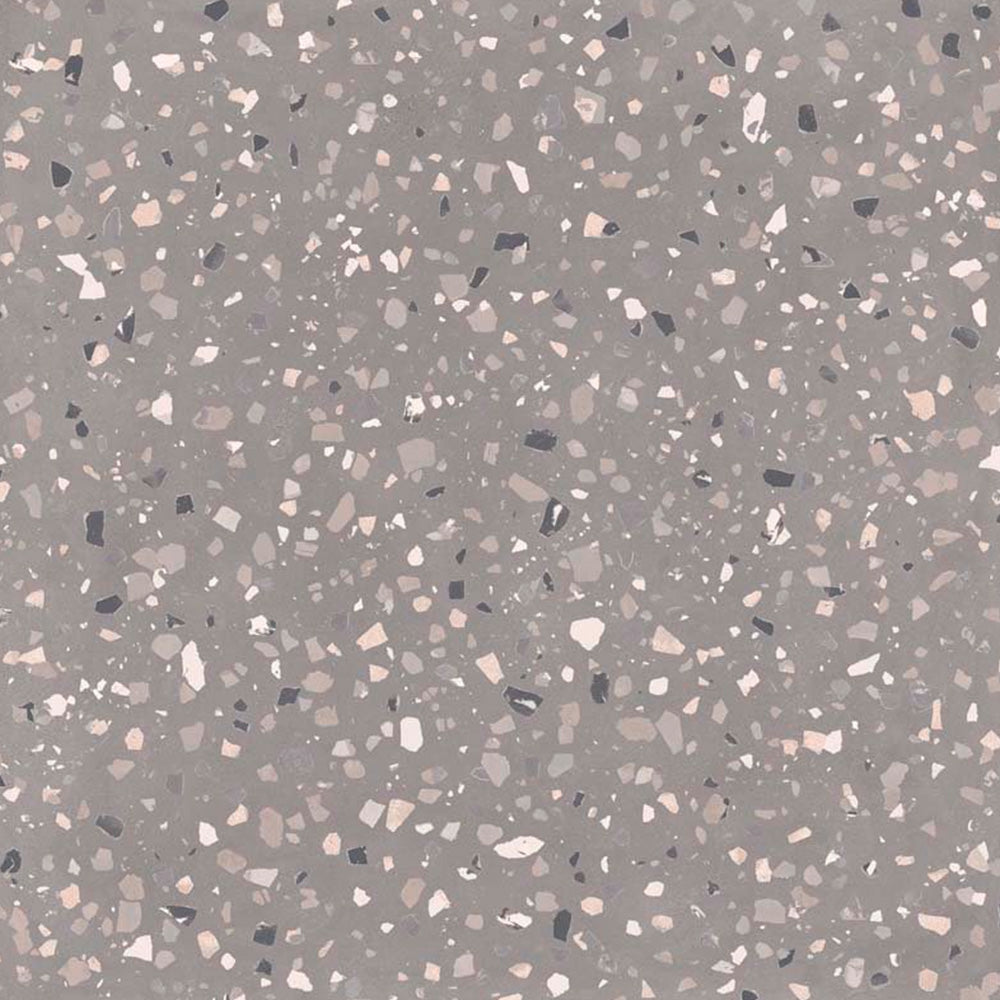Gres Porcellanato Rettificato Naturale De-Medium Effetto Graniglia 90X90 - Deconcrete Grey