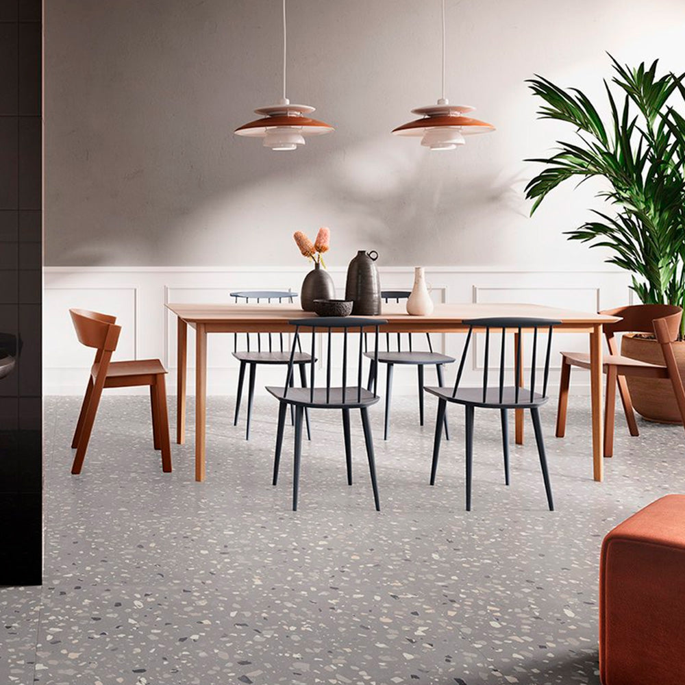Gres Porcellanato Rettificato Naturale De-Medium Effetto Graniglia 90X90 - Deconcrete Grey