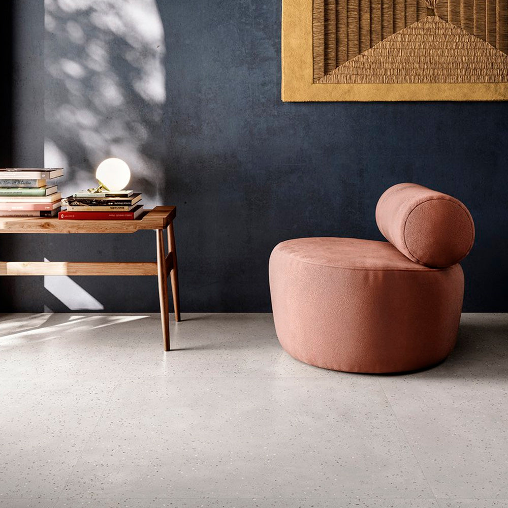 Gres Porcellanato Rettificato Naturale De-Micro Effetto Graniglia 60X60 - Deconcrete Pearl