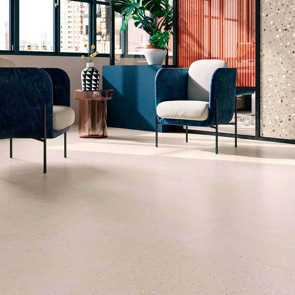 Gres Porcellanato Rettificato Naturale De-Micro Effetto Graniglia 60X60 - Deconcrete Sand