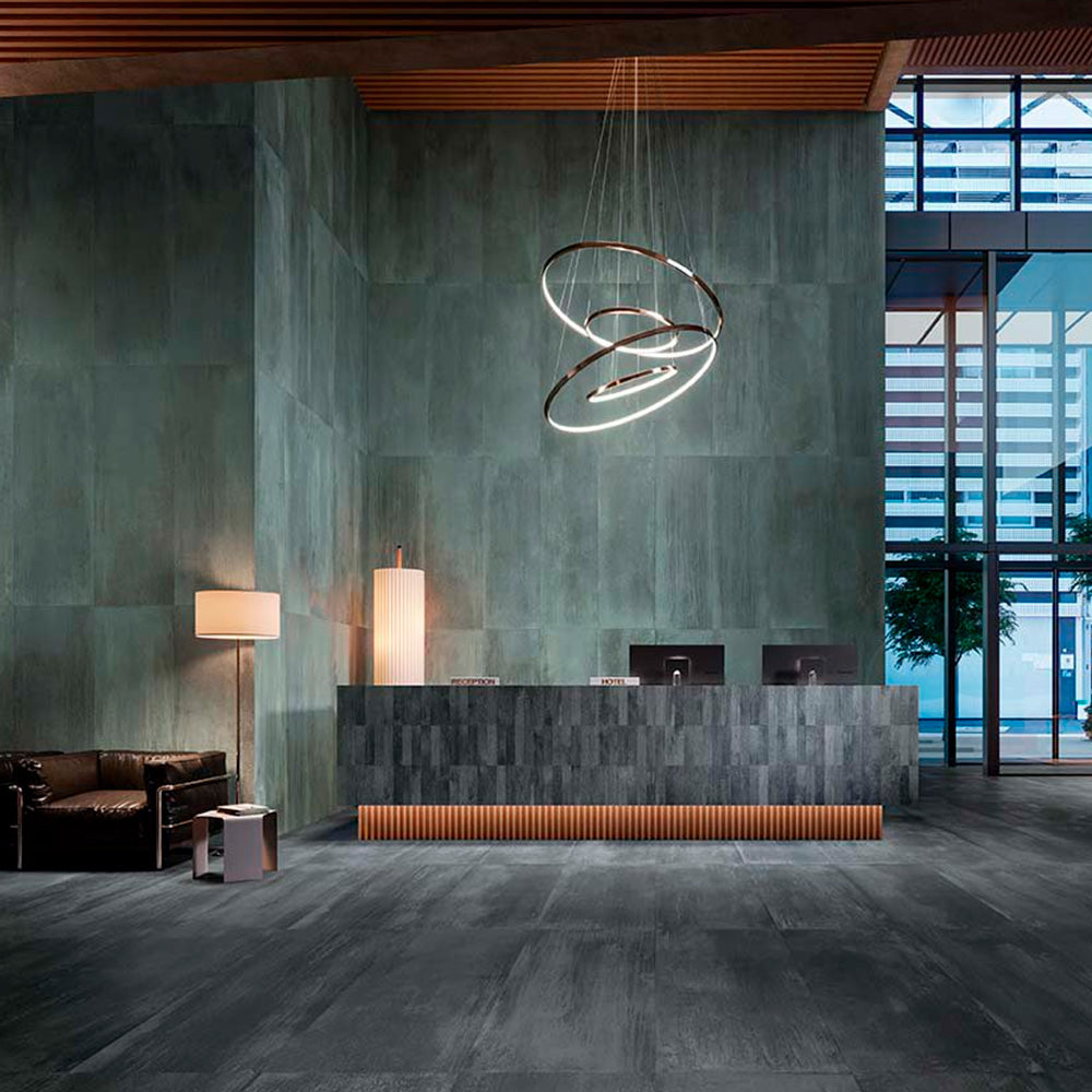 Gres Porcellanato Rettificato Naturale Effetto Metallo 60X60 - Dripart Calamine