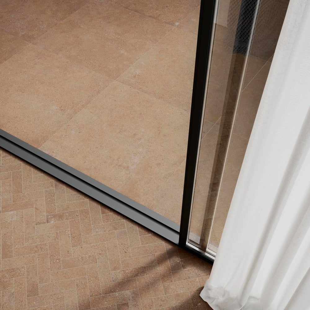 Gres Porcellanato Rettificato Antislip Surface 2.0 Spessorato Effetto Cemento 90X90 - Duo Back Caramel