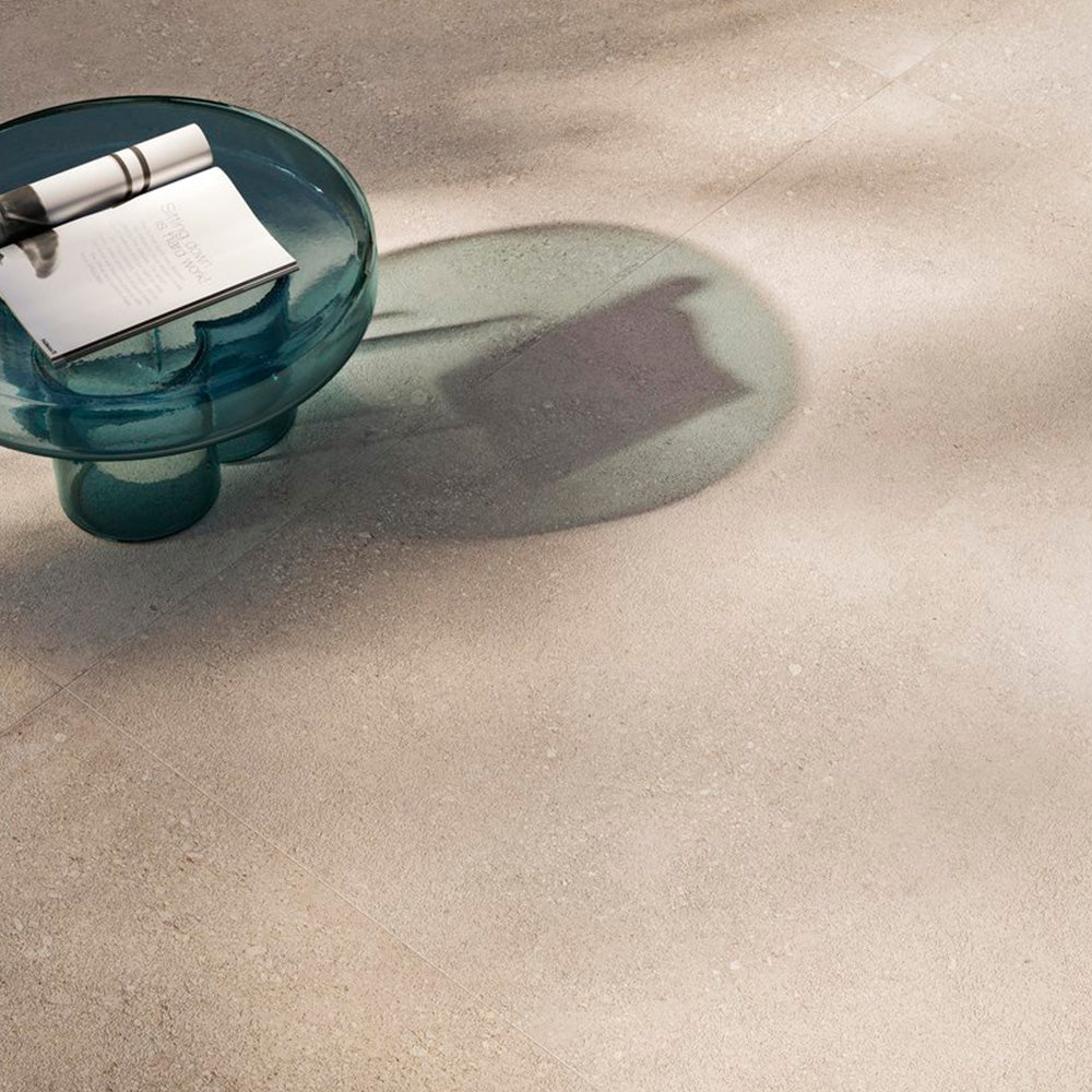 Gres Porcellanato Rettificato Antislip Surface Effetto Cemento 120X120 - Duo Back Back Desert