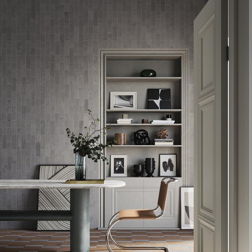Gres Porcellanato Rettificato Naturale Effetto Cemento 30X30 - Duo Front Taupe