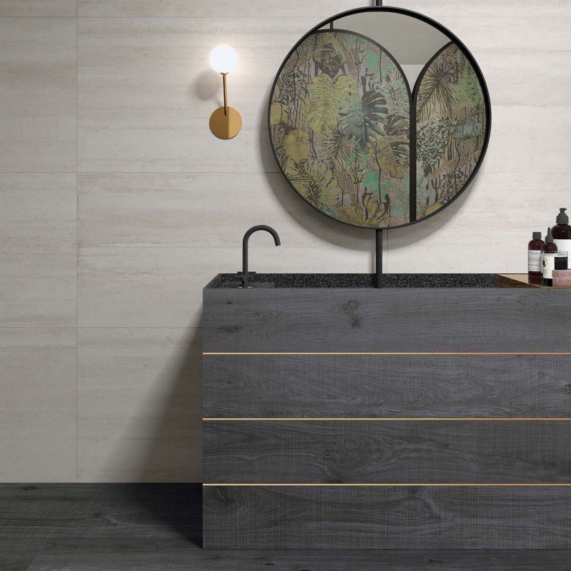 Decoro in Gres Porcellanato Effetto Decoro Naturale 120x120 Form Pearl Lab325 - Seconda Scelta - ABK