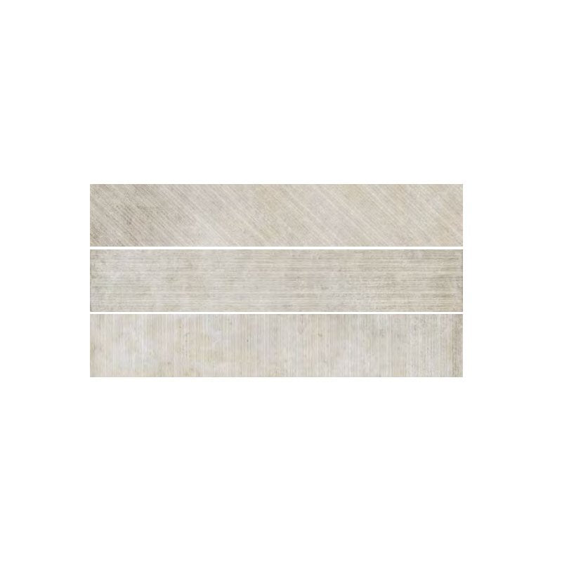 Natural Rectified Stone Effect Porcelain Stoneware Decor 20x120 8.5mm Amboise Powder - Gardenia Orchidea