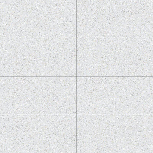 Decoro in Gres Porcellanato Effetto Pietra Rettificato Naturale 20x20 8.5mm Dots White Play - ABK