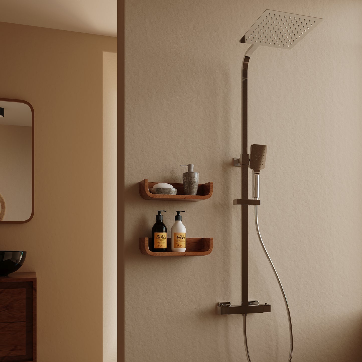 Colonna Doccia Termostatica con Doccino - Deva