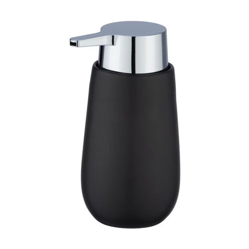 Dispenser Sapone Nero In Ceramica Badi - Wenko