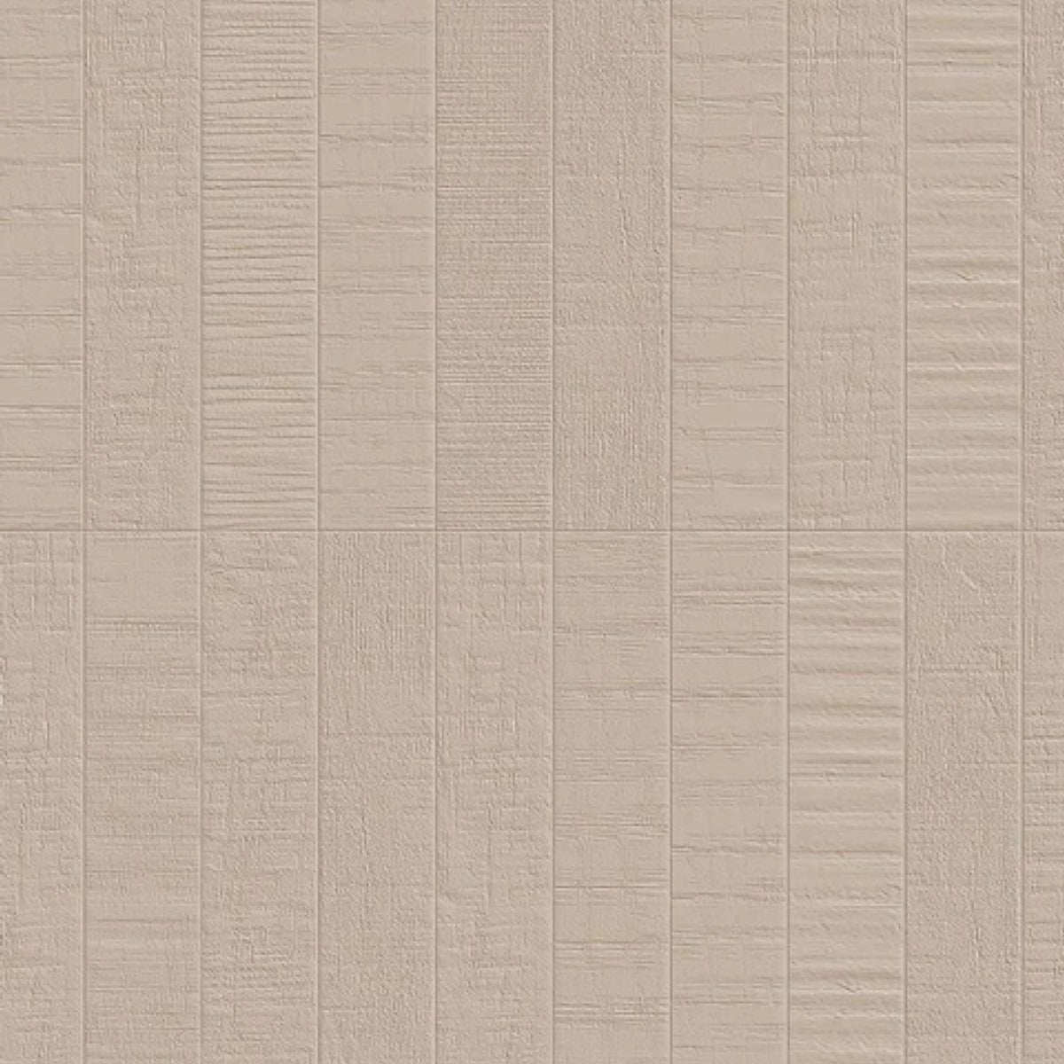 Gres Porcellanato Rettificato Naturale Effetto Legno 5X30 - Iki wood Ecru