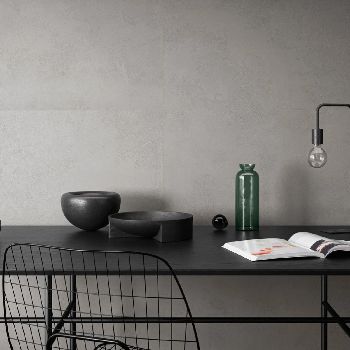 Gres Porcellanato Rettificato Naturale Soft Effetto Tinta Unita 90X90 - Iki Grey