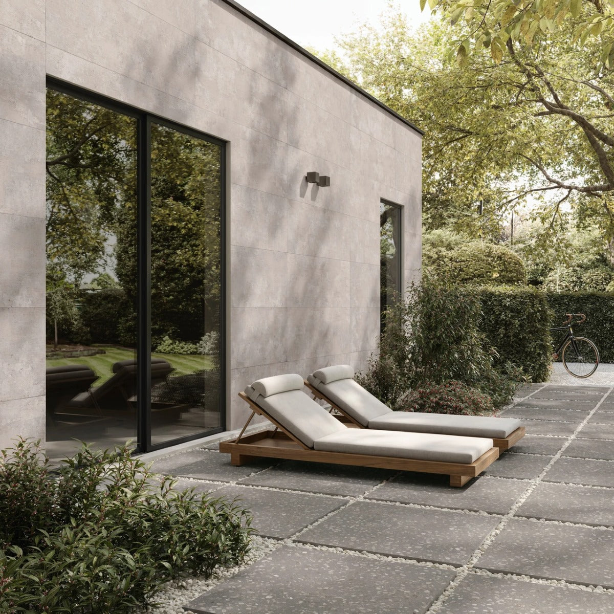 Gres Porcellanato Rettificato Antislip Surface 2.0 Effetto Graniglia 90X90 - Glow Grey