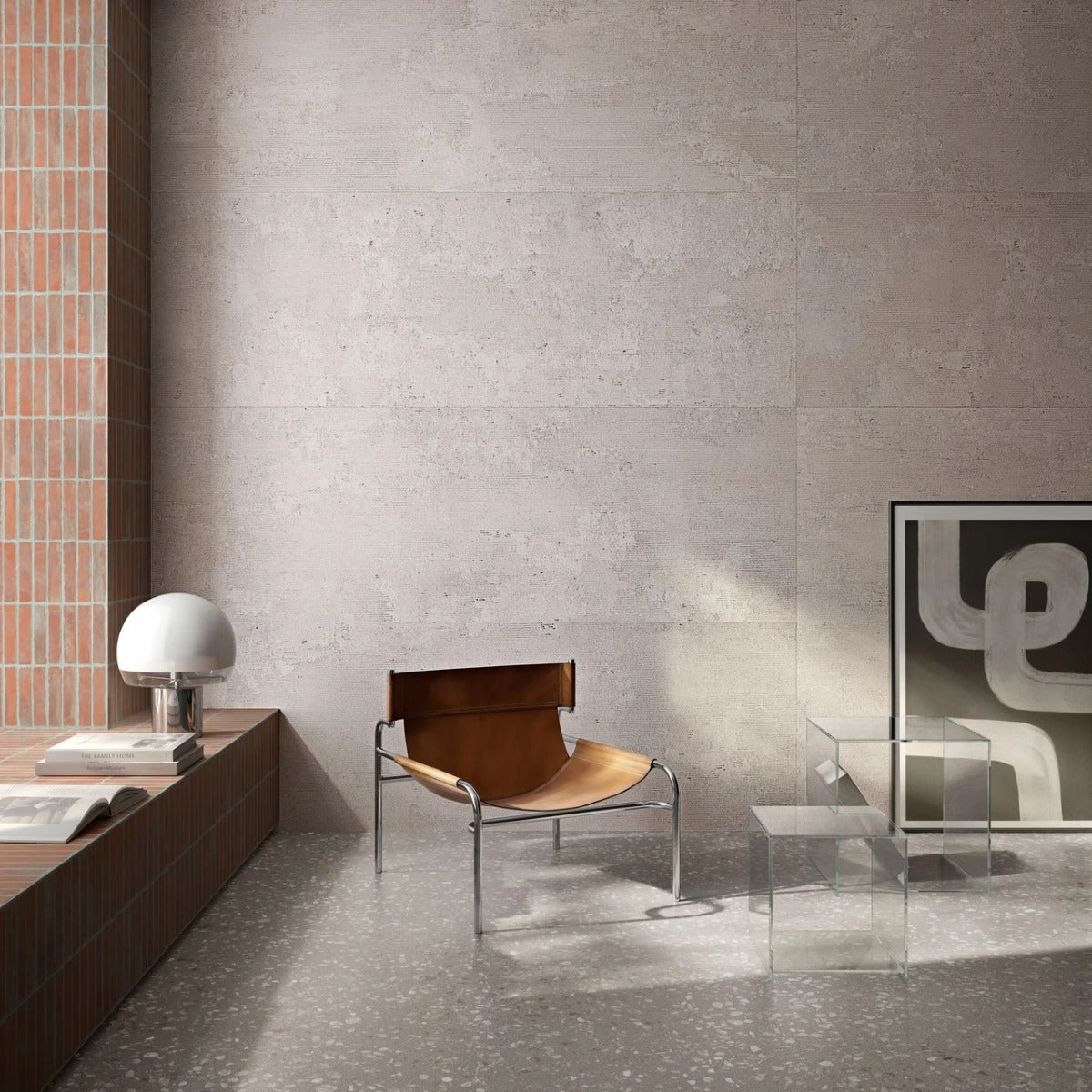 Gres Porcellanato Rettificato Antislip Surface 2.0 Effetto Graniglia 90X90 - Glow Grey