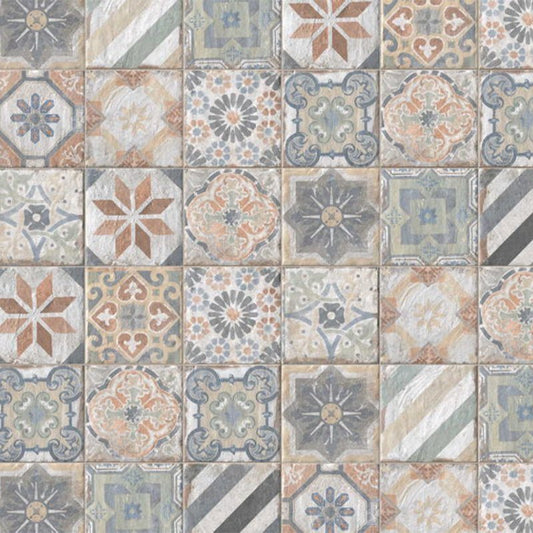 Porcelain Stoneware Natural Cement Effect 20x20 Finca Vigia Mix Havana - Cir Serenissima