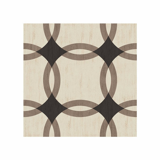 Natural Cement Effect Porcelain Stoneware 20x20 Hoop Ornamenta - Gammadue