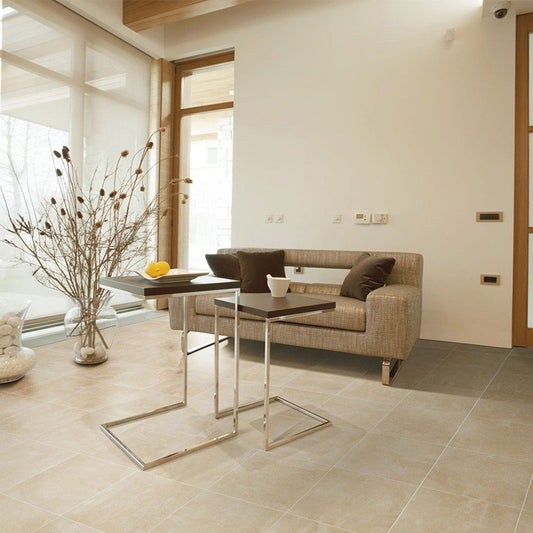 Natural Cement Effect Porcelain Stoneware 60x60 Beige Tribeca - Second Choice - Synthesis