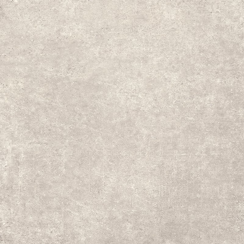 Gres Porcellanato Effetto Cemento Naturale 80x80 Bianco Block - Kale