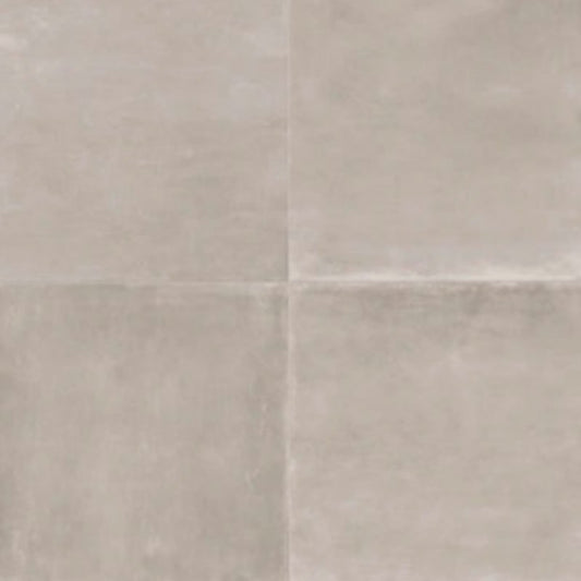Gres Porcellanato Effetto Cemento Rettificato Grip 80x80 20mm Ash Make - Gardenia Orchidea
