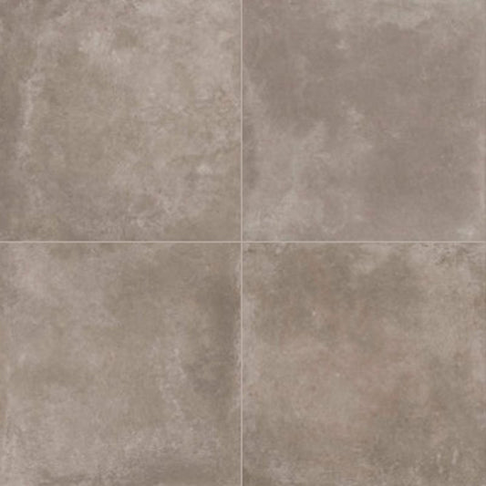 Gres Porcellanato Effetto Cemento Rettificato Grip 80x80 20mm Mud Native - Gardenia Orchidea